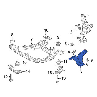 Lexus OE - Rear Lower Forward Suspension Control Arm