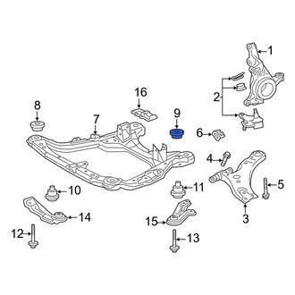 Lexus OE - Rear Engine Cradle Bolt Washer