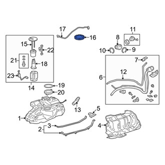 Lexus OE - Fuel Tank Lock Ring