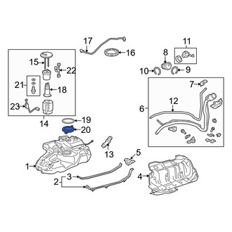 Lexus OE - Fuel Pump Nut