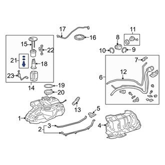 Lexus OE - Fuel Injection Pressure Regulator