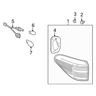 Lexus OE - Rear Lamps - Tail Lamps (Japan Built)