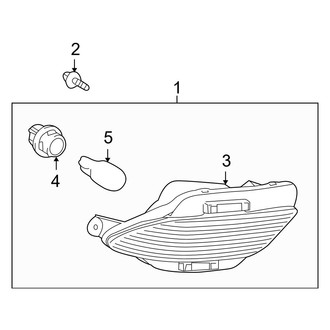 Lexus OE - Rear Lamps - Side Marker Lamps (Japan Built)
