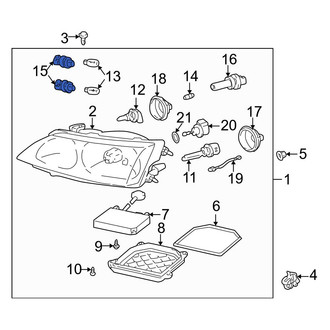 Lexus OE - Front Turn Signal Light Socket