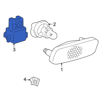 Lexus OE - Front Side Marker Light Socket