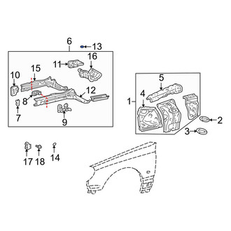 Lexus OE - Front Hood Plug