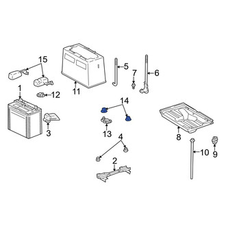 Lexus OE - Power Brake Booster Nut