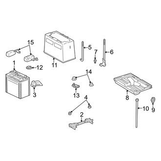Lexus OE - Electrical - Battery