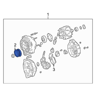 Lexus OE - Alternator Pulley