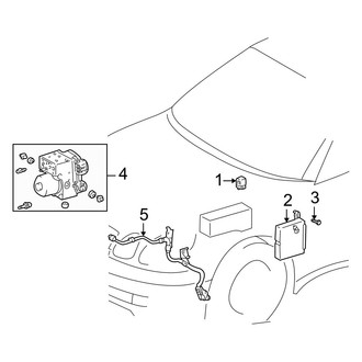 Lexus OE - Electrical - ABS Components
