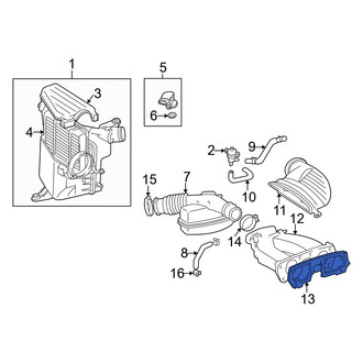 Lexus OE - Engine Air Intake Hose Seal