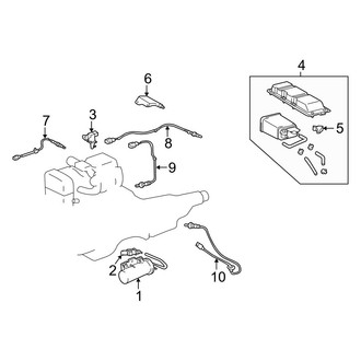 Lexus OE - Emission System - Emission Components (Base)