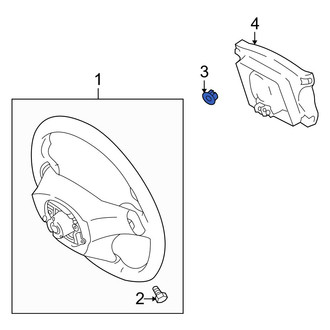 Lexus OE - Steering Wheel Nut