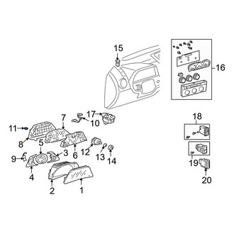 Lexus OE - Instrument Panel Light Bulb