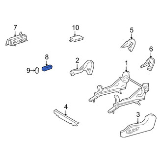 Lexus OE - Rear Left Seat Adjustment Knob