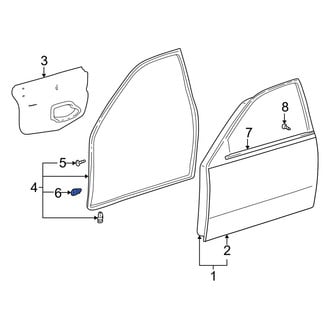 Lexus OE - Door Opening Trim Clip