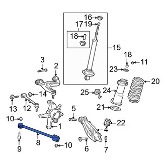 Lexus OE - Rear Lateral Arm
