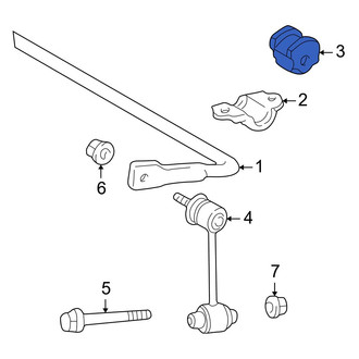 Lexus OE - Rear Suspension Stabilizer Bar Bushing