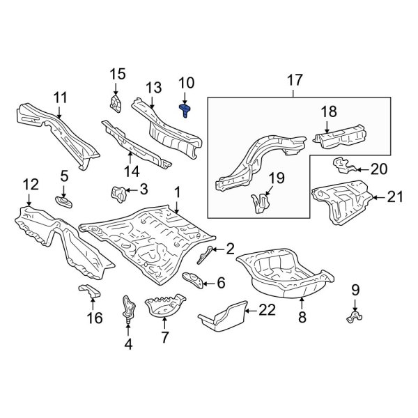 Floor Pan Reinforcement