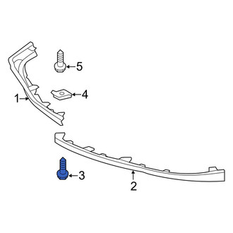 Lexus OE - Upper Bumper Cover Screw