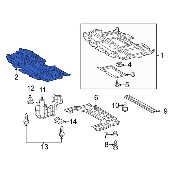 Powertrain Skid Plate