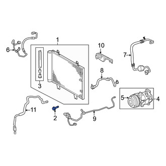 Lexus OE - A/C Condenser Mount Bolt