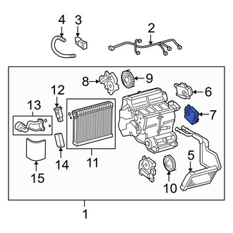 Lexus OE - HVAC Blend Door Actuator