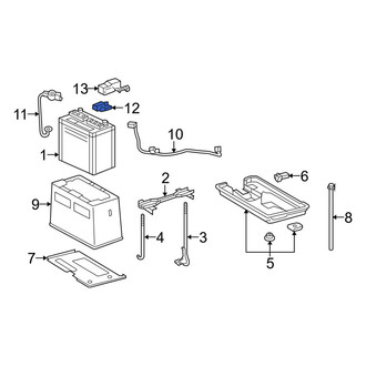 Lexus OE - Battery Cable Terminal End