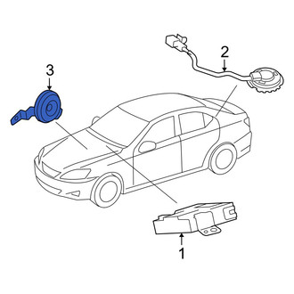 Lexus OE - Anti-Theft Alarm Siren