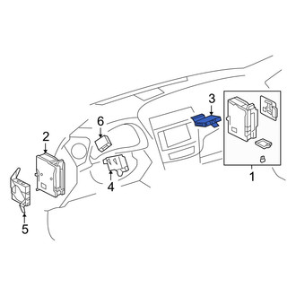 Lexus OE - Engine Control Module (ECM)