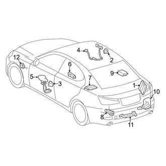 Lexus OE - Electrical Components (Wireless Door Lock Components)