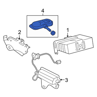 Lexus OE - Tire Pressure Monitoring System (TPMS) Sensor