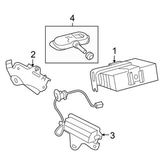 Lexus OE - Electrical - Tire Pressure Monitor Components