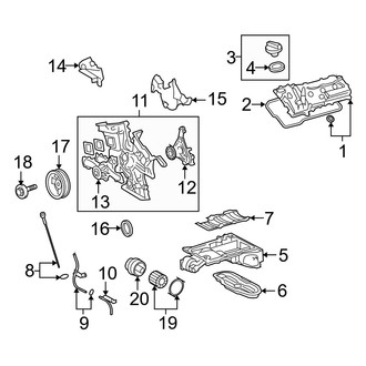 Lexus OE - Engine Parts (RWD)