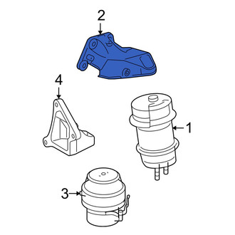Lexus OE - Front Right Engine Mount Bracket