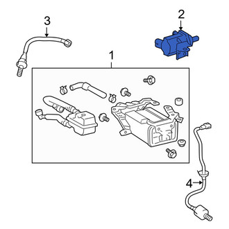 Lexus OE - Exhaust Gas Recirculation (EGR) Vacuum Delay Valve