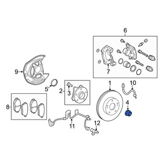 Lexus OE - Front Axle Nut