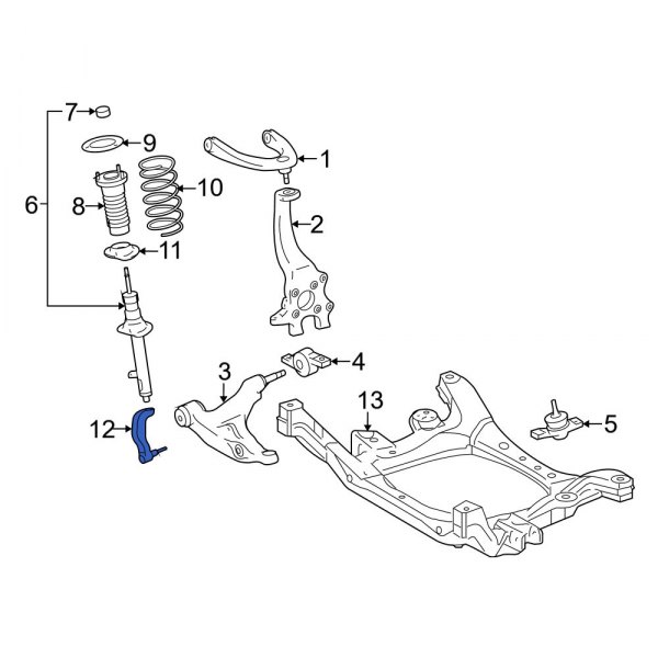 Suspension Strut Fork