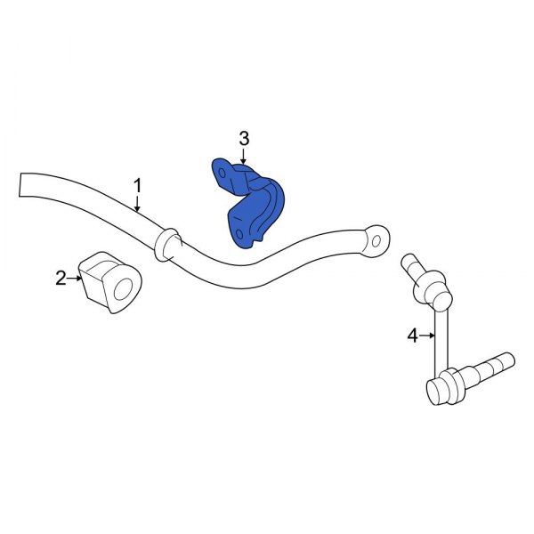 Suspension Stabilizer Bar Bracket