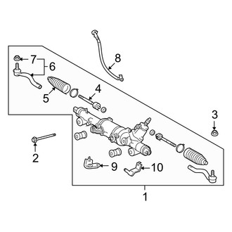 Lexus OE - Steering Gear & Linkage (AWD)