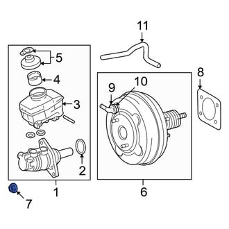 Lexus OE - Power Brake Booster Nut