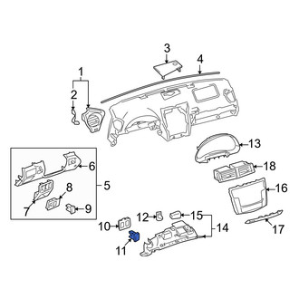 Lexus OE - Instrument Panel Cover