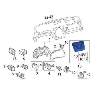 Lexus OE - Turn Signal & Combination Lever