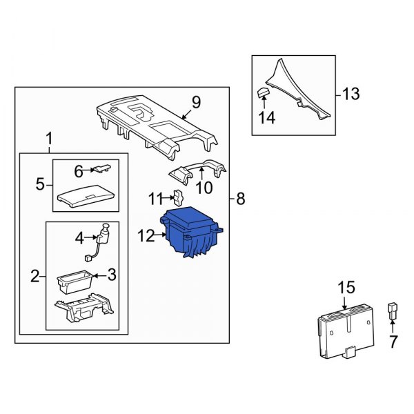 Console Cup Holder