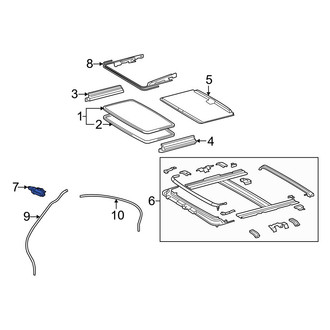 Lexus OE - Sunroof Motor