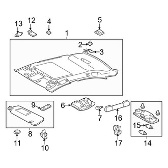 Lexus OE - Roof - Interior Trim