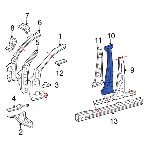 Body B-Pillar Reinforcement