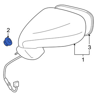 Lexus OE - Door Mirror Nut
