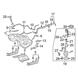 Lexus OE - Fuel Pump Gasket