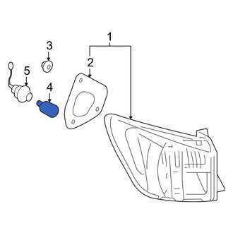Lexus OE - Rear Tail Light Bulb